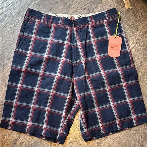Tommy Bahama Other - Tommy Bahama Windowpane Linen/Cotton Bkend Shorts Men’s size 32 New With Tags